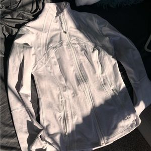 Lululemon White Define Jacket